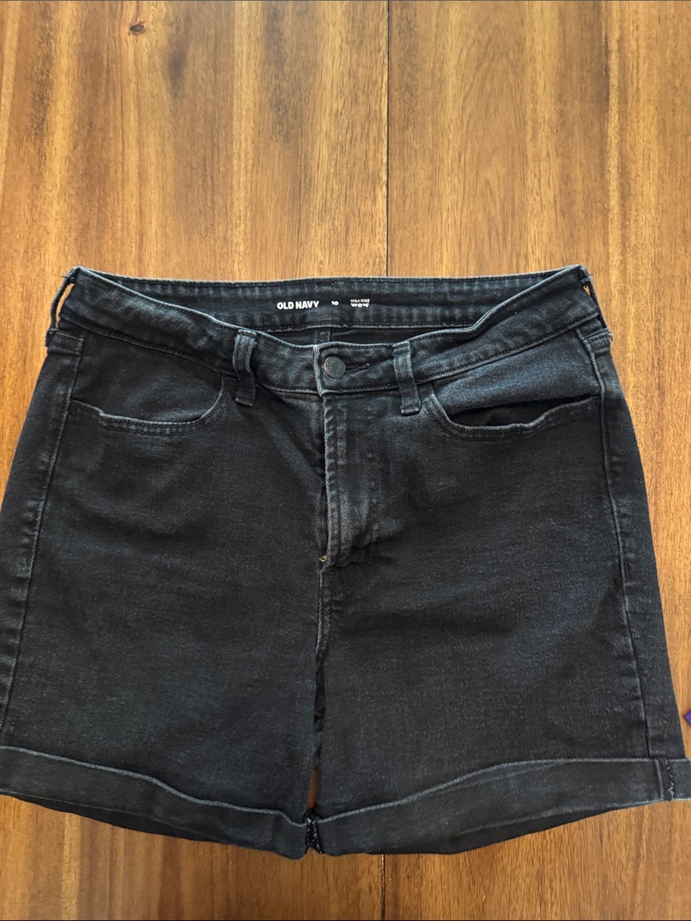 Old Navy Black Denim Women’s Jean Shorts